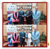 تكريم أفضل باحثين وأعضاء اللجنة المنظمة للمؤتمر السنوى الرابع للدراسات العليا للعلوم الإنسانية بجامعة بنها