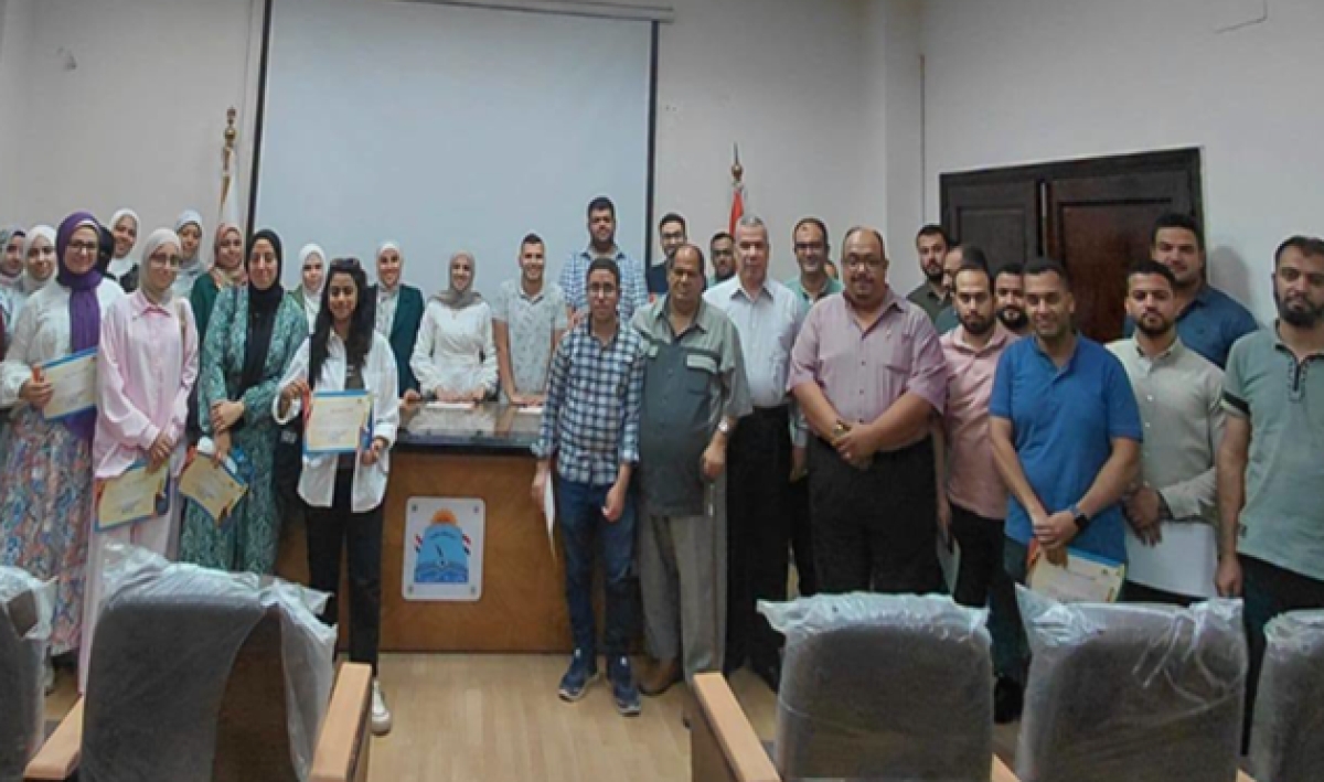 اختتمت اليوم السبت الموافق 25 - 7 - 2026 فعاليات دورتي إعداد المعلم الجامعي رقم 126 ورقم 127 .