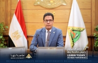 "الجيزاوي" يهنئ جامعة بنها بعيد الفطر المبارك